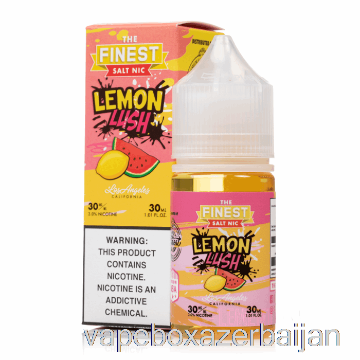 Vape Baku Lemon Lush - The Finest Candy Edition Salt Nic - 30mL 30mg